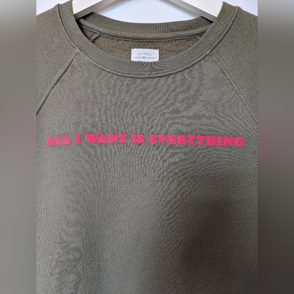 Billabong "All I Want is Everything" Sweatshirt - Size S - Picture 2 of 5